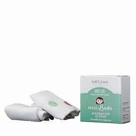 PezzoLinda Baby Lavetta in morbido cotone Latte e Luna