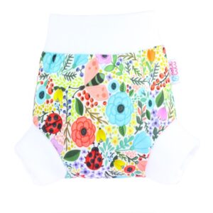 Cover a pantaloncino pull up Petit Lulù - Blooming garden -
